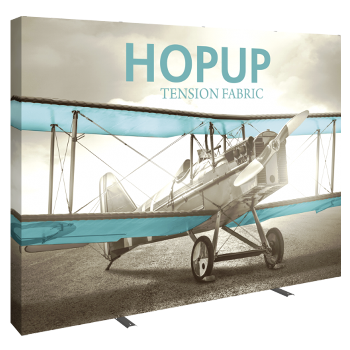 Hopup 10ft Straight Full Height Tension Fabric Display